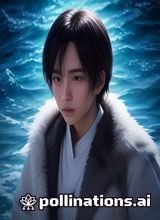 小说笔趣阁 《仙逆》小说封面，道袍少年站立于云端俯瞰苍生，仙侠氛围浓郁，配色以青灰蓝为主调